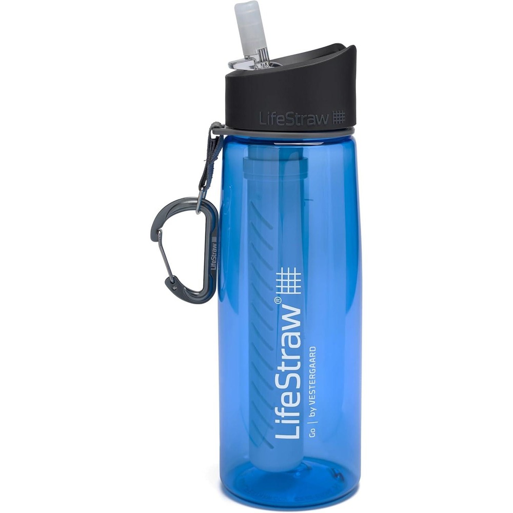 LifeStraw Water Bottle with Filter & carabiner‎ included 22 oz (650 ml) NEW! - Picture 3 of 4